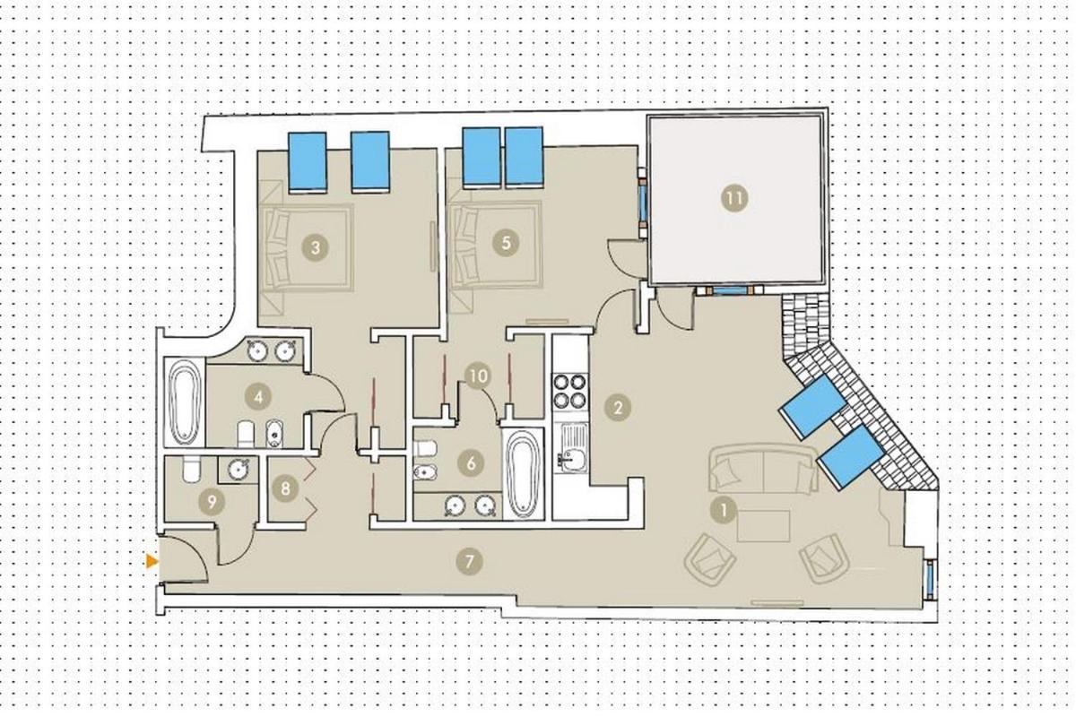 Apartment Panorama View -lux 100m2 With Terrace As Rynek510 *