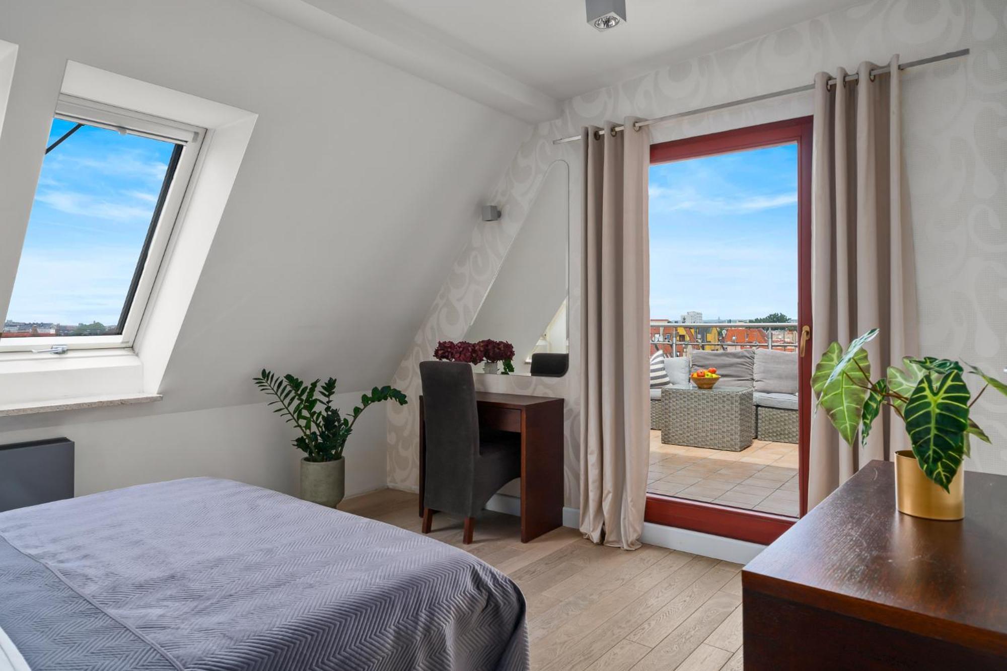 Panorama View -lux 100m2 With Terrace As Rynek510 Apartment Breslau