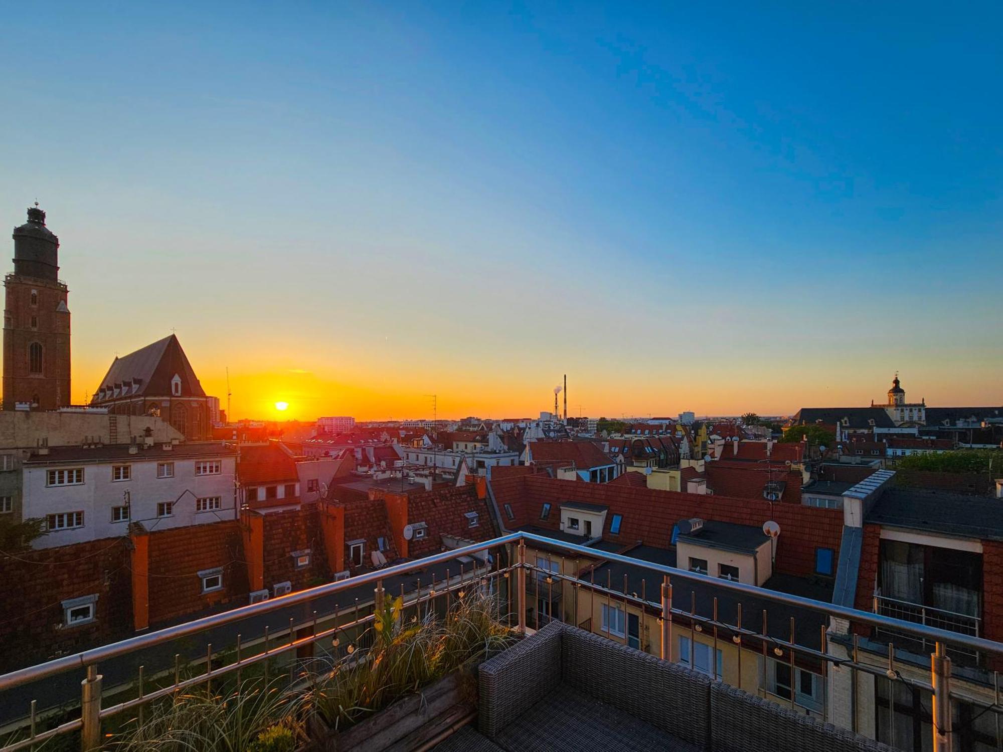 Апартаменти Panorama View -lux 100m2 With Terrace As Rynek510 Вроцлав